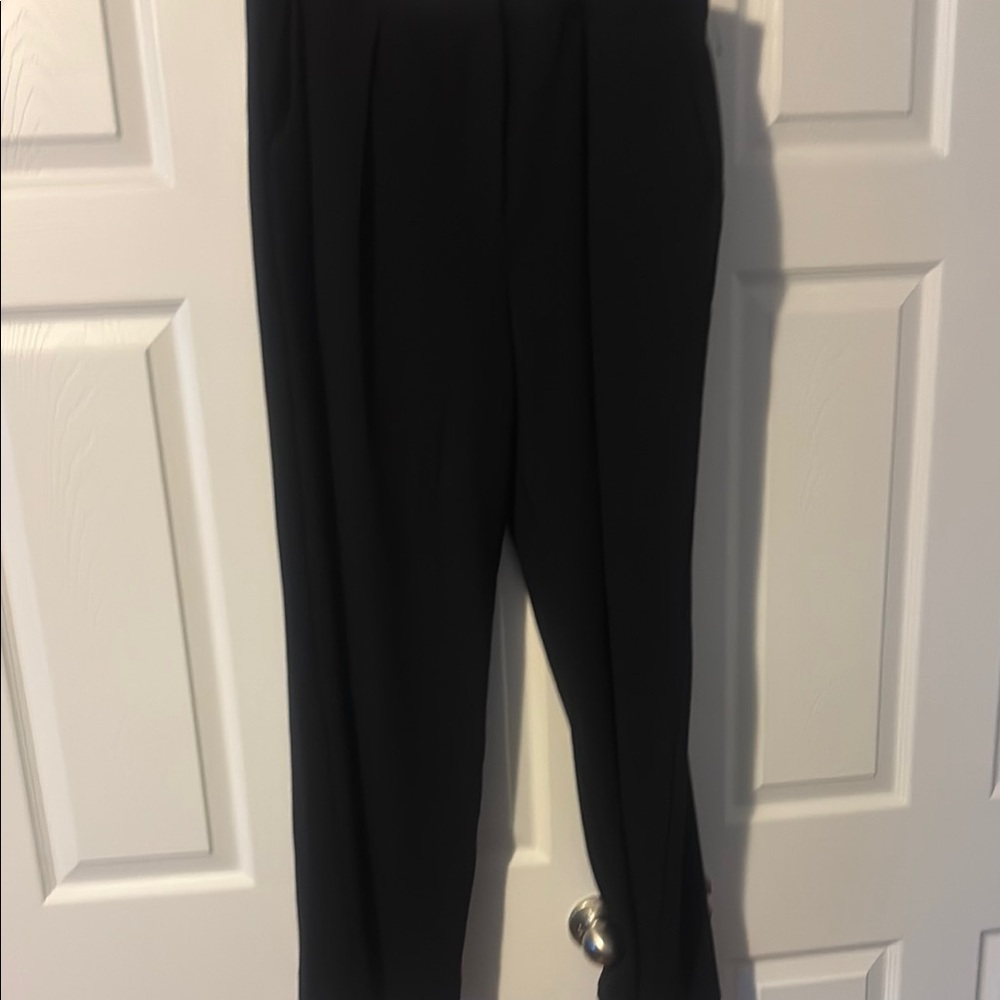 Velvet by Graham & Spencer Black Straight Leg Trousers